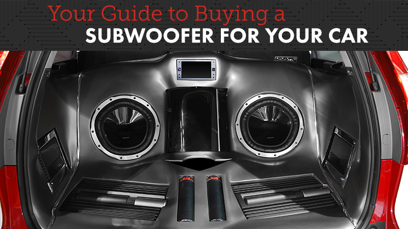 Your Guide to Buying a Subwoofer for Your Car